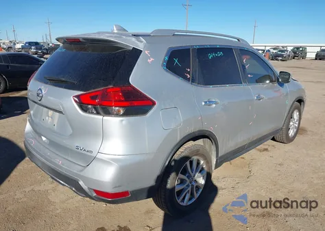 2017 Nissan Rogue Sv z USA, uszkodzony, nr VIN KNMAT2MV3HP545836